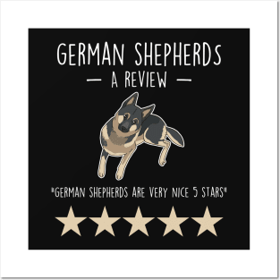 German Shepherd Review Posters and Art